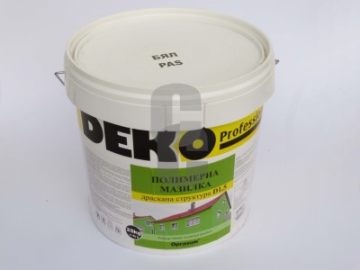 База мазилка полимерна драскана 1.5мм. - 25кг.